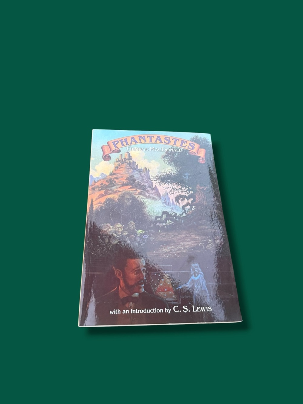 Phantastes by George MacDonald -  Fantasy Book (Black/Brown Cover)